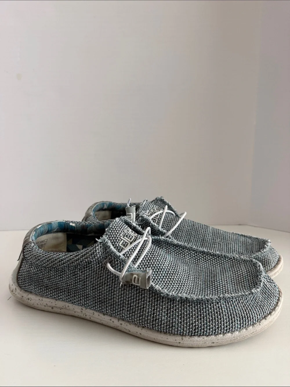 3 pairs USED Hey Dude Men's Slip-On SIZE 11